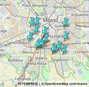 Mappa Passaggio Jiri Pelikan, 20136 Milano MI, Italia (1.218)