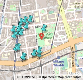 Mappa Passaggio Jiri Pelikan, 20136 Milano MI, Italia (0.274)