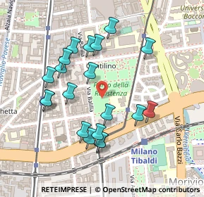 Mappa Passaggio Jiri Pelikan, 20136 Milano MI, Italia (0.2305)