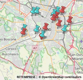 Mappa Passaggio Jiri Pelikan, 20136 Milano MI, Italia (3.84067)