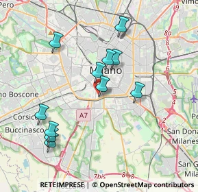 Mappa Passaggio Jiri Pelikan, 20136 Milano MI, Italia (3.65545)