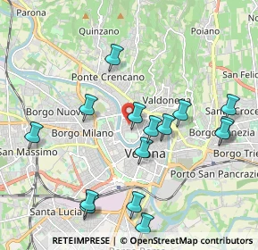 Mappa Via Gian Carlo Camozzini, 37126 Verona VR, Italia (2.13533)