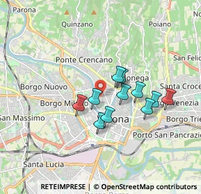 Mappa Via Gian Carlo Camozzini, 37126 Verona VR, Italia (1.32455)