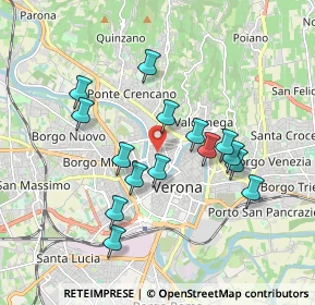 Mappa Via Gian Carlo Camozzini, 37126 Verona VR, Italia (1.66067)