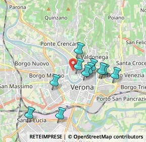 Mappa Via Gian Carlo Camozzini, 37126 Verona VR, Italia (1.52273)