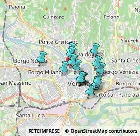 Mappa Via Gian Carlo Camozzini, 37126 Verona VR, Italia (1.19412)