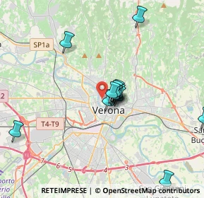 Mappa Via Gian Carlo Camozzini, 37126 Verona VR, Italia (3.20385)