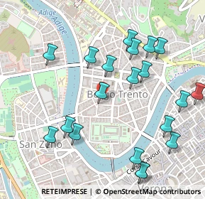 Mappa Via Gian Carlo Camozzini, 37126 Verona VR, Italia (0.5665)