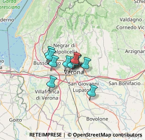 Mappa Via Gian Carlo Camozzini, 37126 Verona VR, Italia (6.49273)