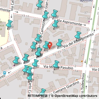 Mappa Via Gian Carlo Camozzini, 37126 Verona VR, Italia (0.06818)