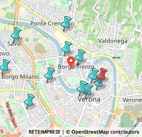 Mappa Via Gian Carlo Camozzini, 37126 Verona VR, Italia (0.985)