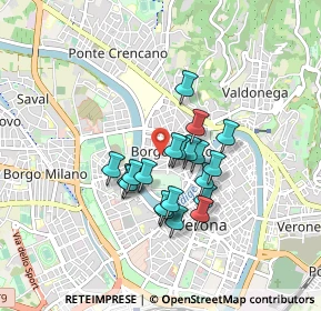Mappa Via Gian Carlo Camozzini, 37126 Verona VR, Italia (0.654)