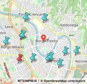 Mappa Via Gian Carlo Camozzini, 37126 Verona VR, Italia (1.18917)
