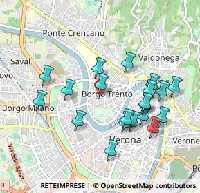 Mappa Via Gian Carlo Camozzini, 37126 Verona VR, Italia (0.924)