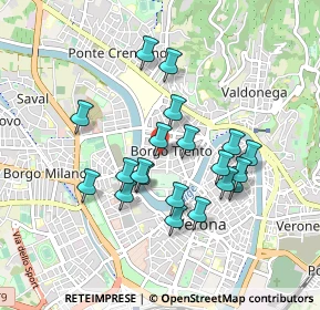Mappa Via Gian Carlo Camozzini, 37126 Verona VR, Italia (0.785)