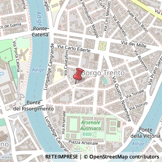 Mappa Via del Risorgimento, 6, 37126 Verona, Verona (Veneto)
