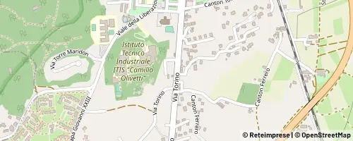 Mappa Ivrea