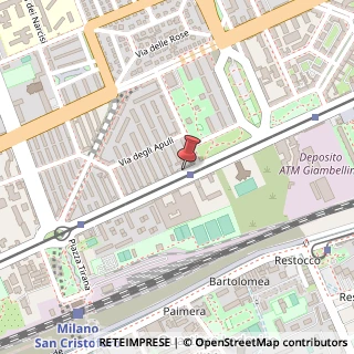 Mappa Via Giambellino, 132, 20147 Milano, Milano (Lombardia)