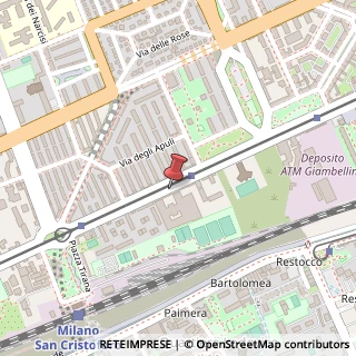 Mappa Via Giambellino, 131, 20147 Milano, Milano (Lombardia)