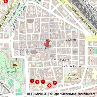 Mappa Via Fratelli Rosselli, 1/B, 28100 Novara, Novara (Piemonte)