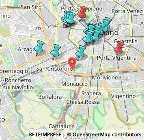 Mappa Via dei Crollalanza, 20143 Milano MI, Italia (1.966)