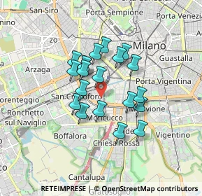 Mappa Via dei Crollalanza, 20143 Milano MI, Italia (1.297)