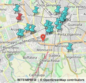 Mappa Via dei Crollalanza, 20143 Milano MI, Italia (1.975)