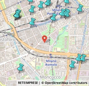 Mappa Via dei Crollalanza, 20143 Milano MI, Italia (0.7675)
