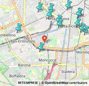 Mappa Via dei Crollalanza, 20143 Milano MI, Italia (1.35308)