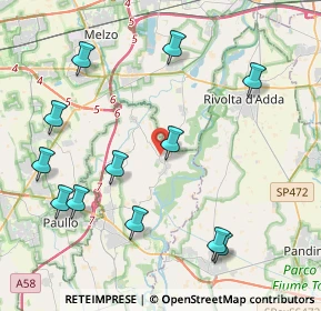 Mappa Via Ilderado da Comazzo, 26833 Comazzo LO, Italia (4.7425)