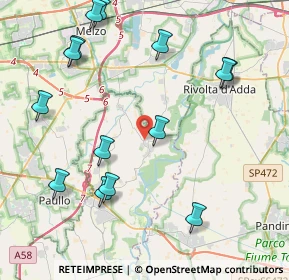 Mappa Via Ilderado da Comazzo, 26833 Comazzo LO, Italia (4.83429)