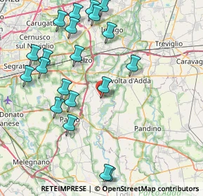 Mappa Via Ilderado da Comazzo, 26833 Comazzo LO, Italia (9.416)