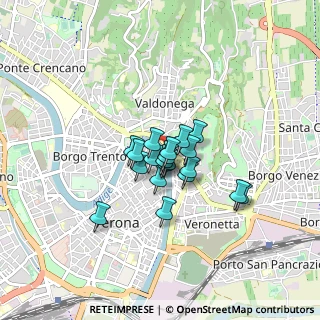 Mappa Via Giovambattista dalla Riva, 37121 Verona VR, Italia (0.4945)