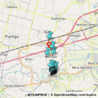 Mappa Via Pionca, 30030 Pianiga VE, Italia (1.8265)