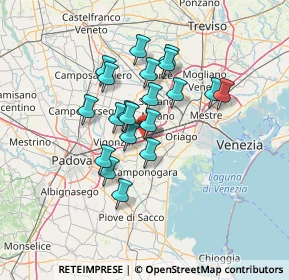 Mappa Via Pionca, 30030 Pianiga VE, Italia (10.641)