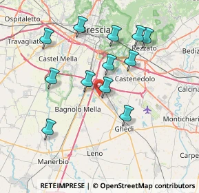 Mappa Via Scuole, 25010 Montirone BS, Italia (7.11)