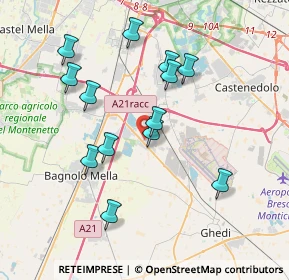 Mappa Via Scuole, 25010 Montirone BS, Italia (3.56462)