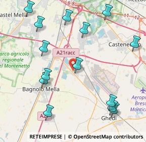 Mappa Via Scuole, 25010 Montirone BS, Italia (5.00214)