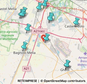 Mappa Via Scuole, 25010 Montirone BS, Italia (4.81769)