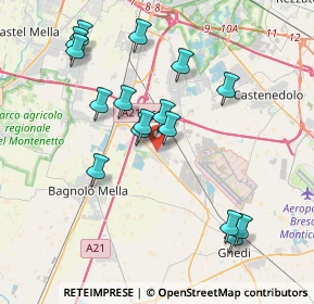 Mappa Via Scuole, 25010 Montirone BS, Italia (3.84938)