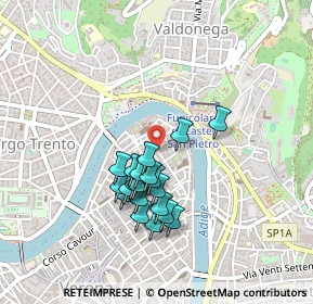 Mappa Via duomo 6 piano terra, 37121 Verona VR, Italia (0.3655)