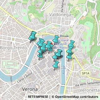 Mappa Via duomo 6 piano terra, 37121 Verona VR, Italia (0.293)