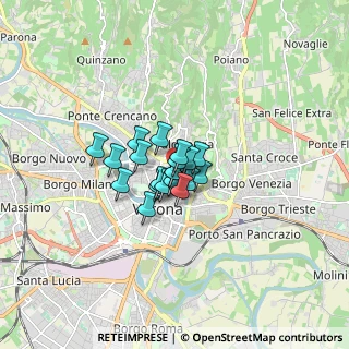 Mappa Via duomo 6 piano terra, 37121 Verona VR, Italia (0.812)