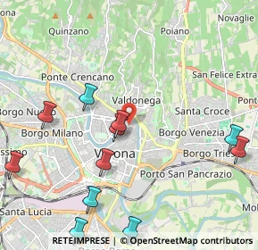 Mappa Via Duomo, 37121 Verona VR, Italia (2.55364)