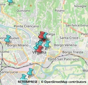 Mappa Via duomo 6 piano terra, 37121 Verona VR, Italia (1.83857)