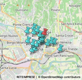 Mappa Via duomo 6 piano terra, 37121 Verona VR, Italia (0.98105)