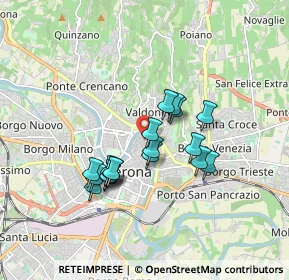 Mappa Via duomo 6 piano terra, 37121 Verona VR, Italia (1.40667)