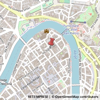 Mappa Via pigna 15/a, 37121 Verona, Verona (Veneto)