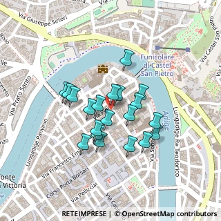 Mappa Via duomo 6 piano terra, 37121 Verona VR, Italia (0.1705)