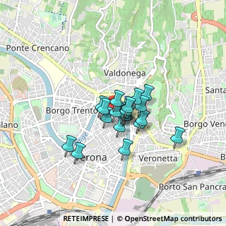 Mappa Via Duomo, 37121 Verona VR, Italia (0.52)